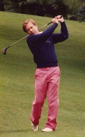 Bruce Golfing 